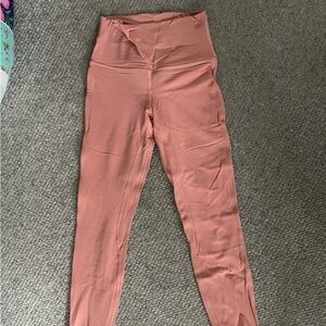 Women's Pink Lululemon align leggings